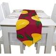 thumbnail image 4 of Coolnut 13"x70" Table Runner, Ripe Mango Washable Table Cloth Runner for Holiday Home Wedding Table Top Decoration, 4 of 5