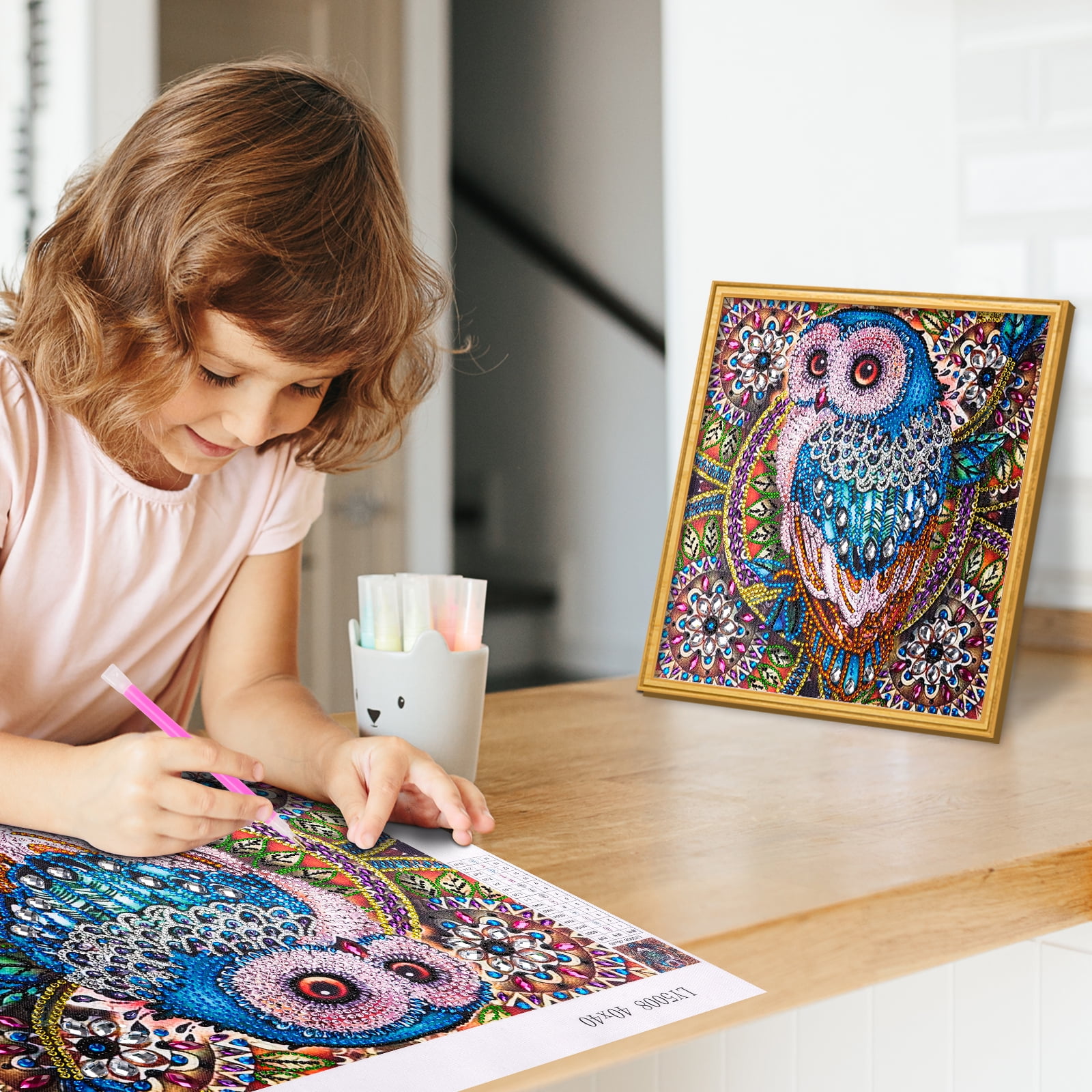 Dream Fun 5D Diamond Painting Kits for 8 9 10 11 12 Years Old Girls Boys,  5D Diamond Art for Adult Kids Age 9-13 Paint by Numbers for Children  Elephant Crafts Gifts