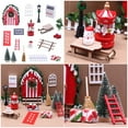 thumbnail image 2 of Sinyiin Openable Miniature Gnomes House Resin Christmas Scene Holiday Display Pieces, 2 of 10