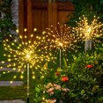 thumbnail image 1 of Lámpara de exterior de fuegos artificiales duraderos con luz solar para el jardín del hogar (C), 1 of 9