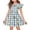 Blue, variant on yuCgh Flutter Sleeve Princess Easter Dress for Girls, A-Line Summer T-Shirt Dress, Soft & Playful Casual Easter Dress for Kids,Beige 110