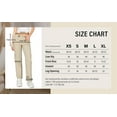 thumbnail image 7 of CALI1850 Women's Comfortable Mid Rise Adjustable Waist Straight Leg Cargo Pants With Bungee Stopper, 7 of 7