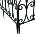 thumbnail image 3 of 5Pcs Black Plastic Decorative Garden Fence Border Edging for Landscaped Yard Patio Garden, 3 of 7