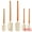 White, variant on Unique Bargains 5Pcs Heat-Resistant Cooking Utensils Kitchen Spatula Set White