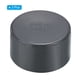 thumbnail image 3 of Tapa de extremo de tubo UPVC Uxcell de 2", 3 paquetes, acoplamiento de grado de muebles en gris, 3 of 6