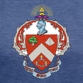 thumbnail image 3 of CafePress - Triangle Coat Of Arms T Shirt - Womens Tri-blend T-Shirt, 3 of 4