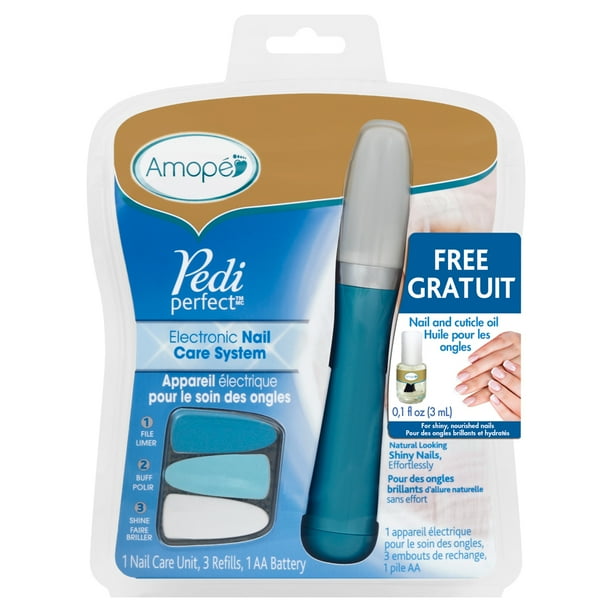 Amope Pedi Perfect, Electronic Nail Care System Kit