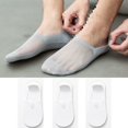 thumbnail image 4 of Calcetines invisibles de seda de hielo ZHAOCHENG 5 unidades, 4 of 5