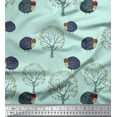 thumbnail image 1 of Soimoi Cotton Jersey Fabric Tree & Sheep Animal Decor Fabric Printed Yard 58 Inch Wide, 1 of 3