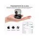 thumbnail image 4 of Audífonos inalámbricos resistentes al agua negro, 4 of 5