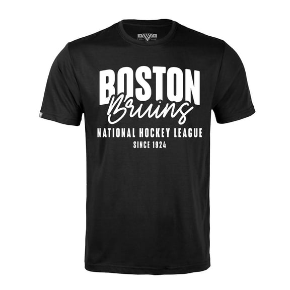 Men's Levelwear  Black Boston Bruins  Richmond Response T-Shirt