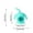 A Mint Green, variant on Training Cup & Straw for Toddlers,Silicone Baby Cups Sippy Cup Double Lids Water Bottle Kids Portable Baby Tableware Learning Feeding Baby Item | 6 Months+