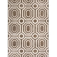 thumbnail image 2 of Well Woven KA-42-5 Kasper Leos Beige Modern Mosaic Soft Area Rug - 5 ft. 3 in. x 7 ft. 3 in., 2 of 5