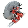 thumbnail image 5 of Concrete Wall Cutter Wet Dry Cutting with Guide Rail Max Groove Depth 20inch 220V, 5 of 14