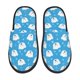 thumbnail image 1 of Fotbe Cute Polar Bear Pantuflas Peludas para Mujer con Estampado, Zapatillas de Peluche, Zapatos de Invierno para Casa, Uso Interior y Exterior-Medium, 1 of 8