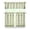 White-52, variant on Kitchen Window Curtains over Sink Retro Abstract Geometric 36 Inch 3 Pieces Set Small Window Cafe Curtains for Home Decor Rod Pocket Tier Drapes