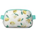 thumbnail image 1 of Sac Banane Vintage Citron Floral – Sac de Taille Fruit d'Été en Design Jaune et Blanc Mignon, 1 of 4