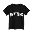 thumbnail image 4 of Wxirdiow Girls Cute Tees Kids Shirts for Girls Boys Graphic Shirt Teens Short Sleeve Tees Tops Black Size,7-8 Years, 4 of 4