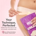 thumbnail image 4 of Perlas de Cera Dura Dermwax WAXXED Crema 998 g Piel Sensible, 4 of 8