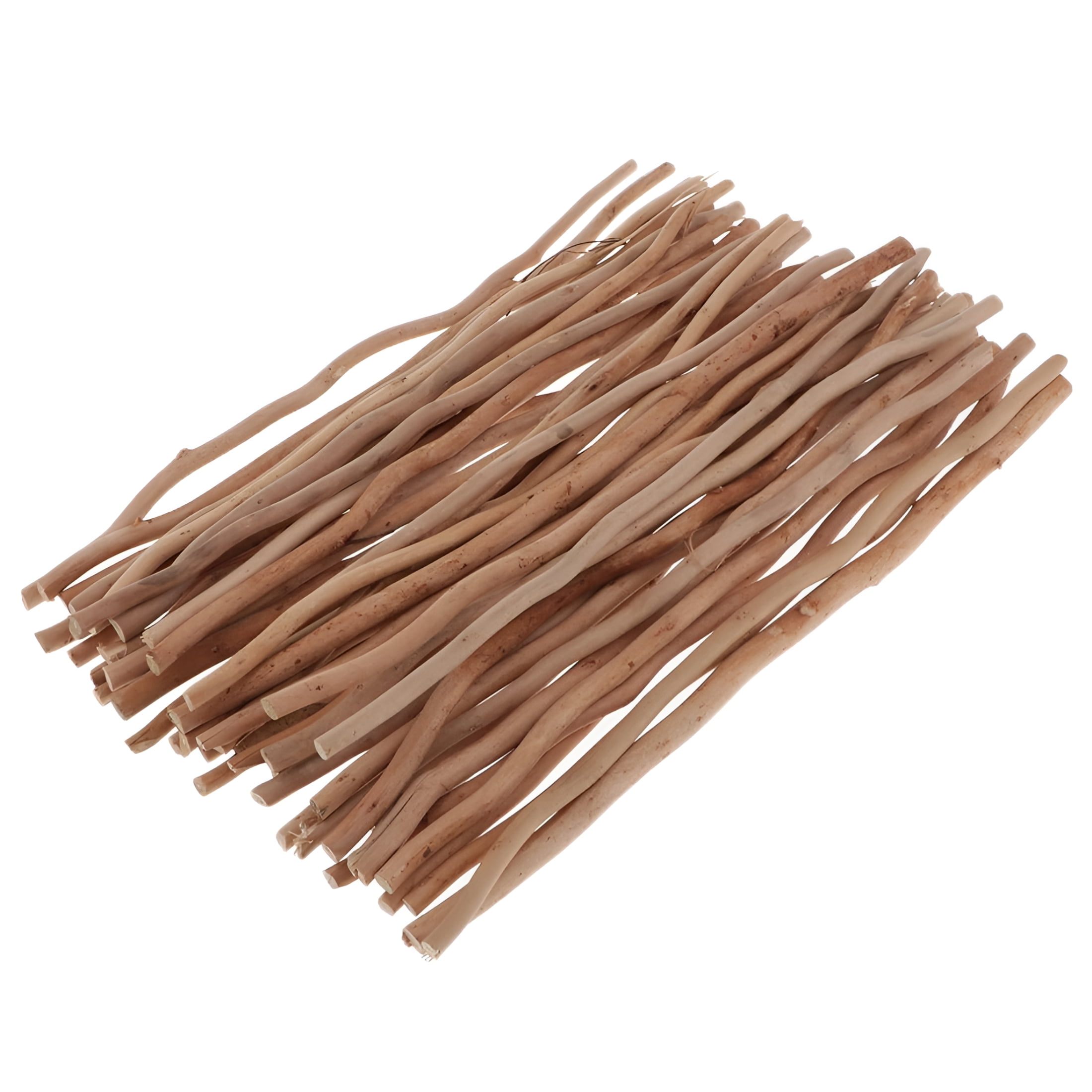 XIBUFE 2026 New 50X Natural Driftwood Branches Natural Driftwood Pieces Natural Drifts Wood Log Sticks Wood Logs for Arts Crafts Hobbies Decoration 40Cm