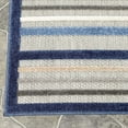 thumbnail image 6 of Superior Eastyn Stripe Indoor/Outdoor Area Rug, 5' 2" x 7' 2", Slate, 6 of 9