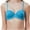Blue, variant on Women's Push up Bras Seamless Comfort Underwire Thin Strap Supportive Bralettes Lightly Lined T Shirt Bra
