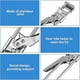 thumbnail image 2 of Abridor de tarros ajustable de acero inoxidable para manos débiles (2 unidades), 2 of 5