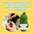 thumbnail image 4 of Muñeca de ganchillo de apoyo emocional PICKLE BUDDIES Positive, 4 of 7