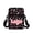 Awareness Ribbon Print, variant on Uourmeti Fire Wolf Design Cellphone Crossbody Purse Polyester Shoulder Crossbody Satchel Pouch for Women, Double-layer with Zipper Crossbody Bags