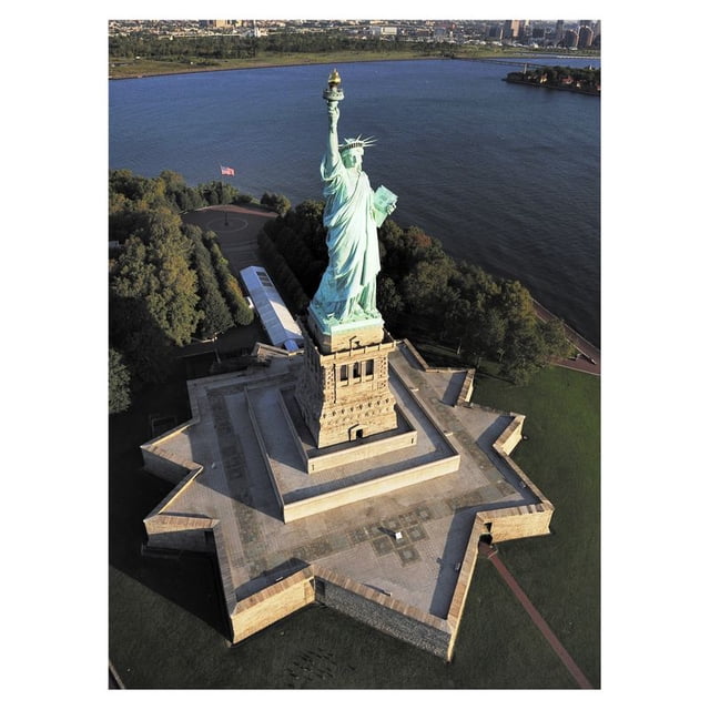 Estatua de la Libertad Wuundentoy Rc Gold Edition 500 Pzs