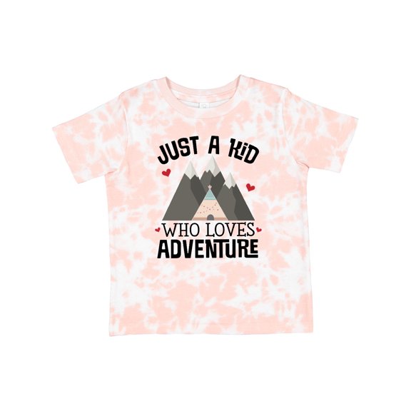 Inktastic Just a Kid Who Loves Adventure Boys or Girls Toddler T-Shirt