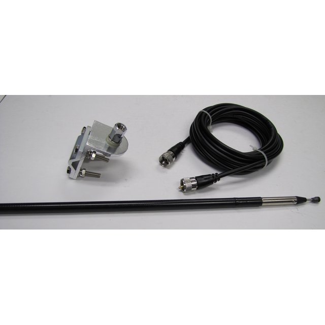 Sirio Antenne CB 3 Pi de 900 Watts : Antenne Double Bûche 3 Pi, Mini8 Coax 18 Pi, Support avec Montants...