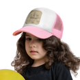 thumbnail image 3 of PAYOHTO Kids Old Caravel Vintage Sailboat Baseball Hat Back Adjustable Mesh Breathable Hats Pink Trucker Cap Outdoor Fishing Sun Caps for Boys or Girls ages 4-10, 3 of 9