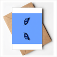 thumbnail image 1 of Inexorability Grimness Eyes Greeting Cards You are Invited Invitations, 1 of 3