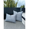 thumbnail image 4 of Seaside Smooth Indigo Indoor Outdoor Pillow 14x20, 4 of 10