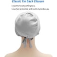 thumbnail image 4 of Women Under Scarf Hat, Islamic Muslim Turban Hat, Hijab Cap with Tie-Back Closure, Bonnet Hat Headwear for Cancer, 4 of 7