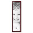 thumbnail image 2 of ArtToFrames 9" x 33" Cherry Picture Frame, 9x33 inch Red Wood Poster Frame (WOM-4213),  Pack, 2 of 6