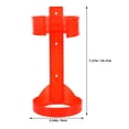 thumbnail image 3 of Support Mural pour Extincteur 2 Pcs Support Mural pour Extincteur 2lb Support Mural pour Fournitures Scolaires et de Bureau Rouge, 3 of 6