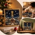 thumbnail image 4 of DIY Christmas Pearl Diamond Art Painting Kit, 7.87in Christmas Pearl Beads Art Craft for Adults & Beginners, Xmas Diamond Dots Beads Painting for Home Wall Decor, 4 of 7