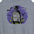 thumbnail image 3 of The Haunted Mansion  - Another Foolish Mortal  - Women's Racerback Tank Top, 3 of 5