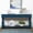Navy Blue, variant on 63inch Long Wood Console Table with 3 Drawers and 1 Bottom Shelf for Entryway Hallway Easy Assembly Extra-thick Sofa Table ( Retro Blue)
