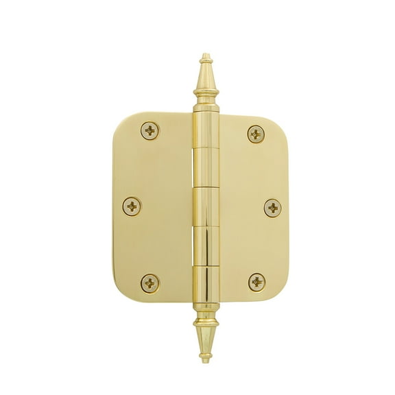 Grandeur Stehng-Rd-Mar-Res-3.5 Solid Brass 3.5 X 3.5" Plain Bearing 5/8" Radius Corner