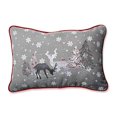 thumbnail image 3 of White Christmas Rectangular Throw Pillow, 3 of 4