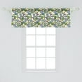 thumbnail image 2 of Ambesonne Cactus Window Valance, Blue Agave and Prickly Pear, 54" X 18", Multicolor, 2 of 3