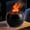 Black, variant on Essential oil diffuser, volcanic flame aromatherapy diffuser, 360ml ultrasonic cold mist humidifier