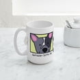 thumbnail image 5 of CafePress - Anime Blue Heeler Large Mug - 15 oz Ceramic Large White Novelty Mug, 5 of 6