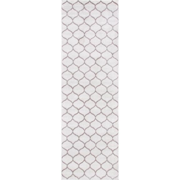 nuLOOM Marta Transitional Geometric Runner Rug, 2' 8" x 8', Beige