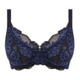 thumbnail image 3 of Fantasie Emmaline Padded Plunge Underwire Bra (102714),32D,Midnight, 3 of 5