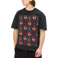 thumbnail image 1 of Spider-Man Vintage Washed Drop Shoulder Short Sleeve T-Shirt - Iron On, 1 of 7