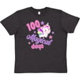 thumbnail image 3 of Inktastic 100 Magical Days with Cute Unicorn Youth T-Shirt, 3 of 5